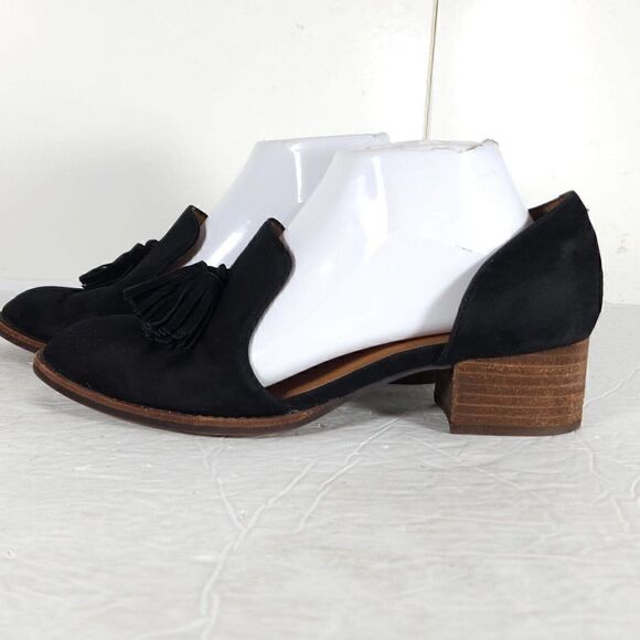 Free People Jeffrey Campbell Women's Charles US8 Suede Slip-On Tassel Loafers - Picture 2 of 15